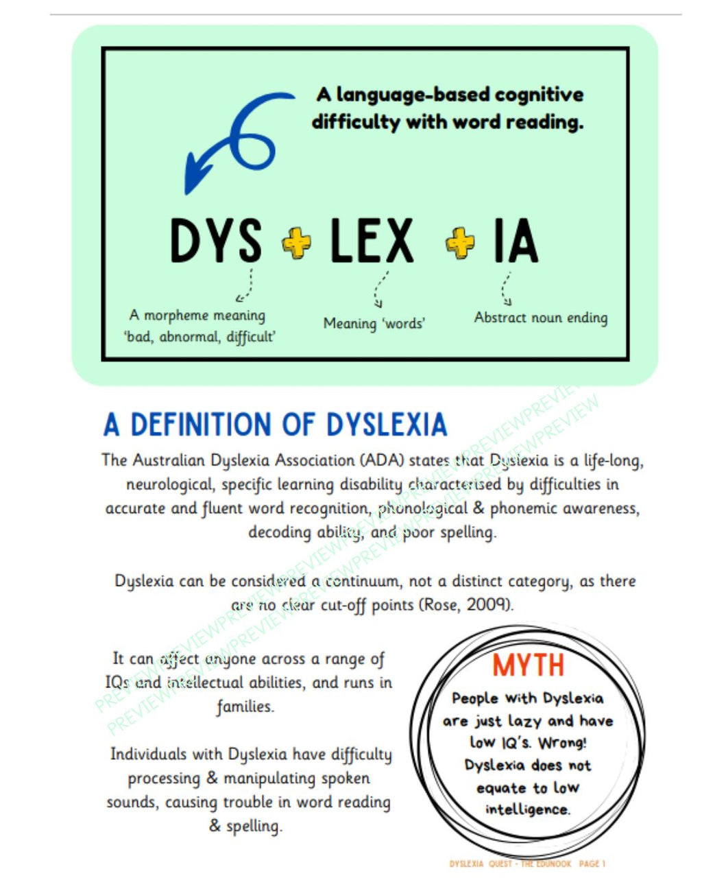 Dyslexia Quest