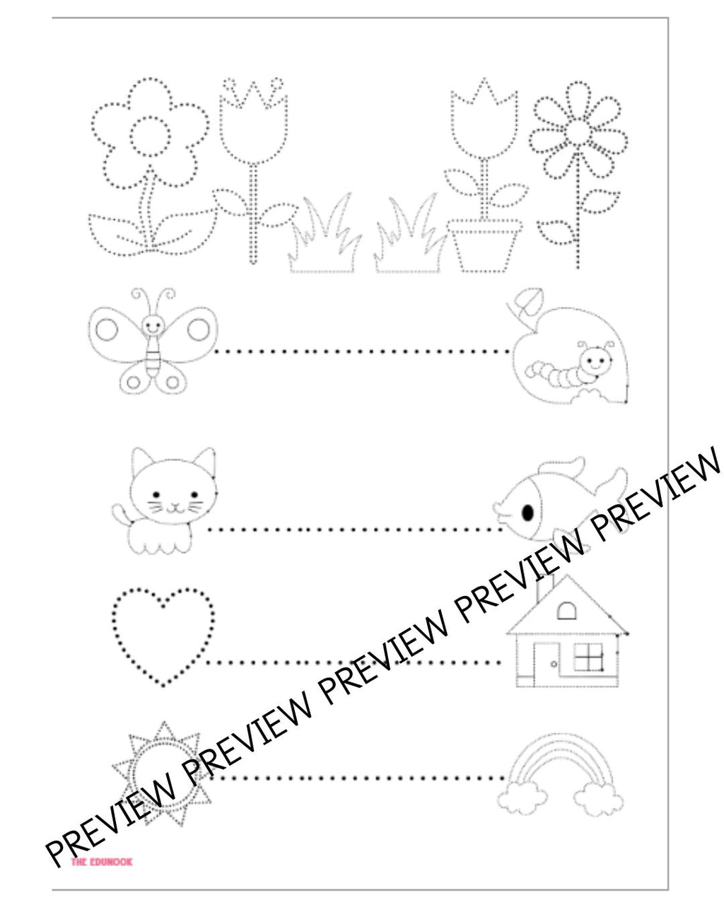Pre-Handwriting Tracing Loops