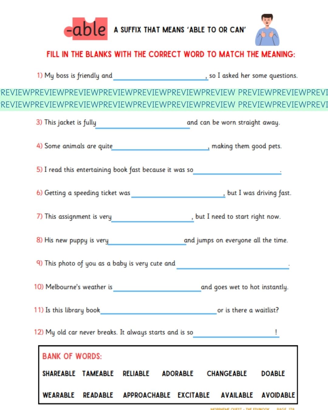 Morpheme Quest eBook