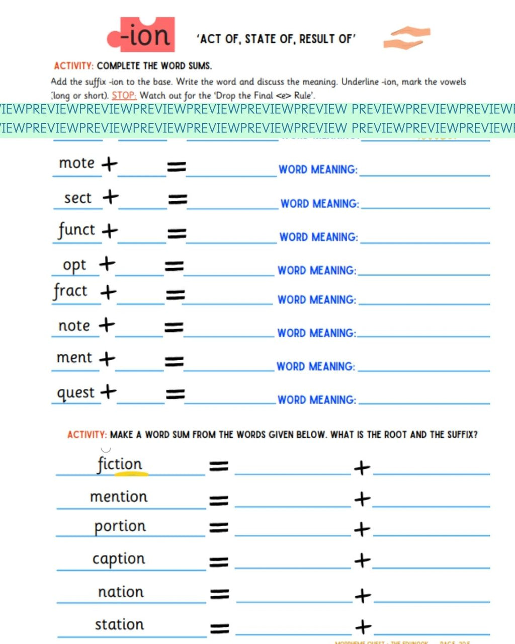Morpheme Quest eBook