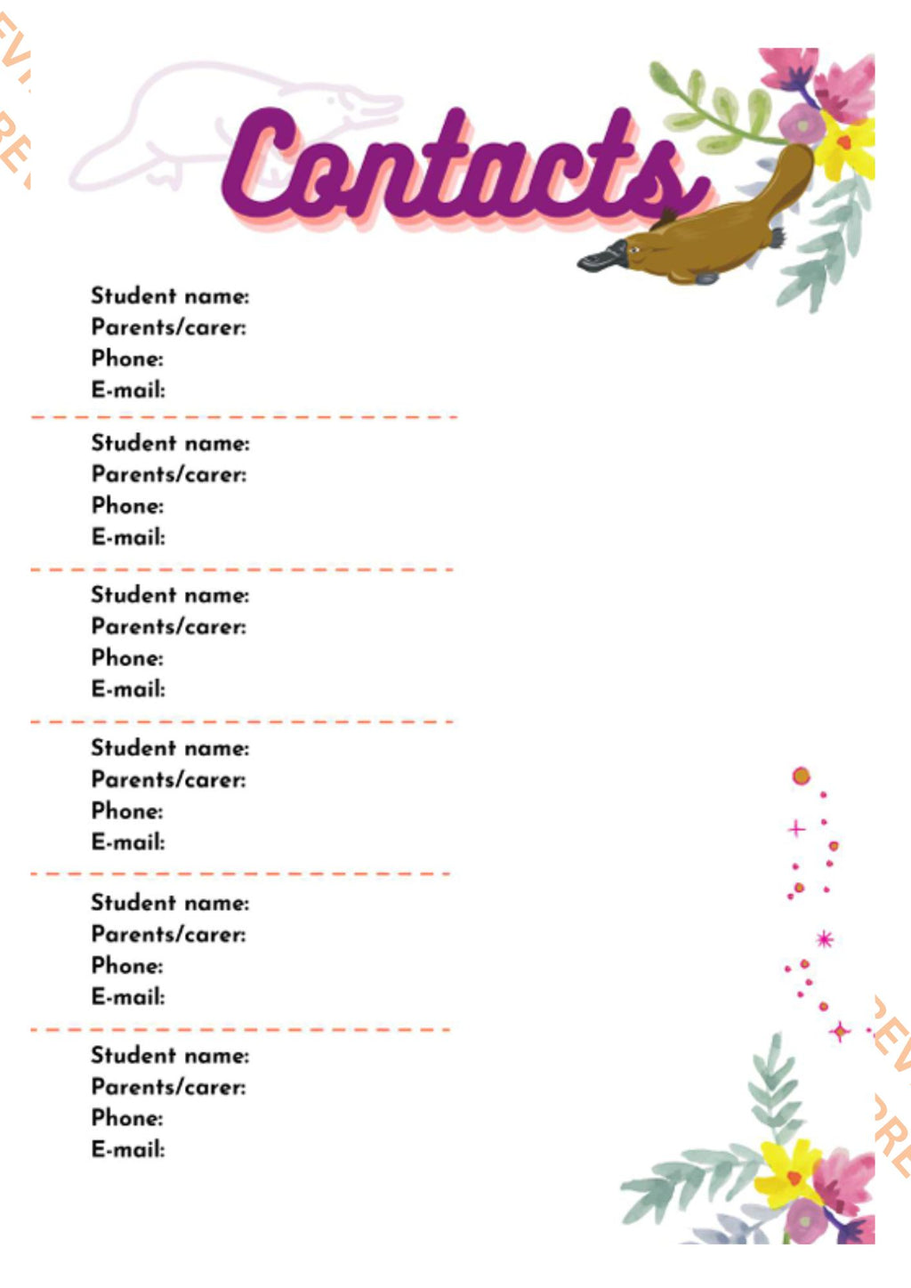 2026 Teacher Planner FREE