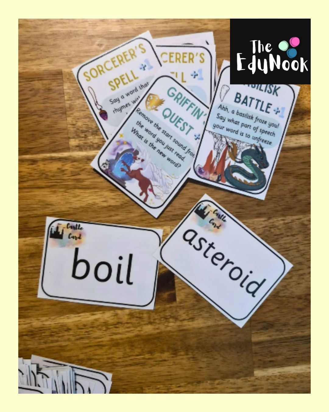 oi oy Castle of Sounds Reading Game