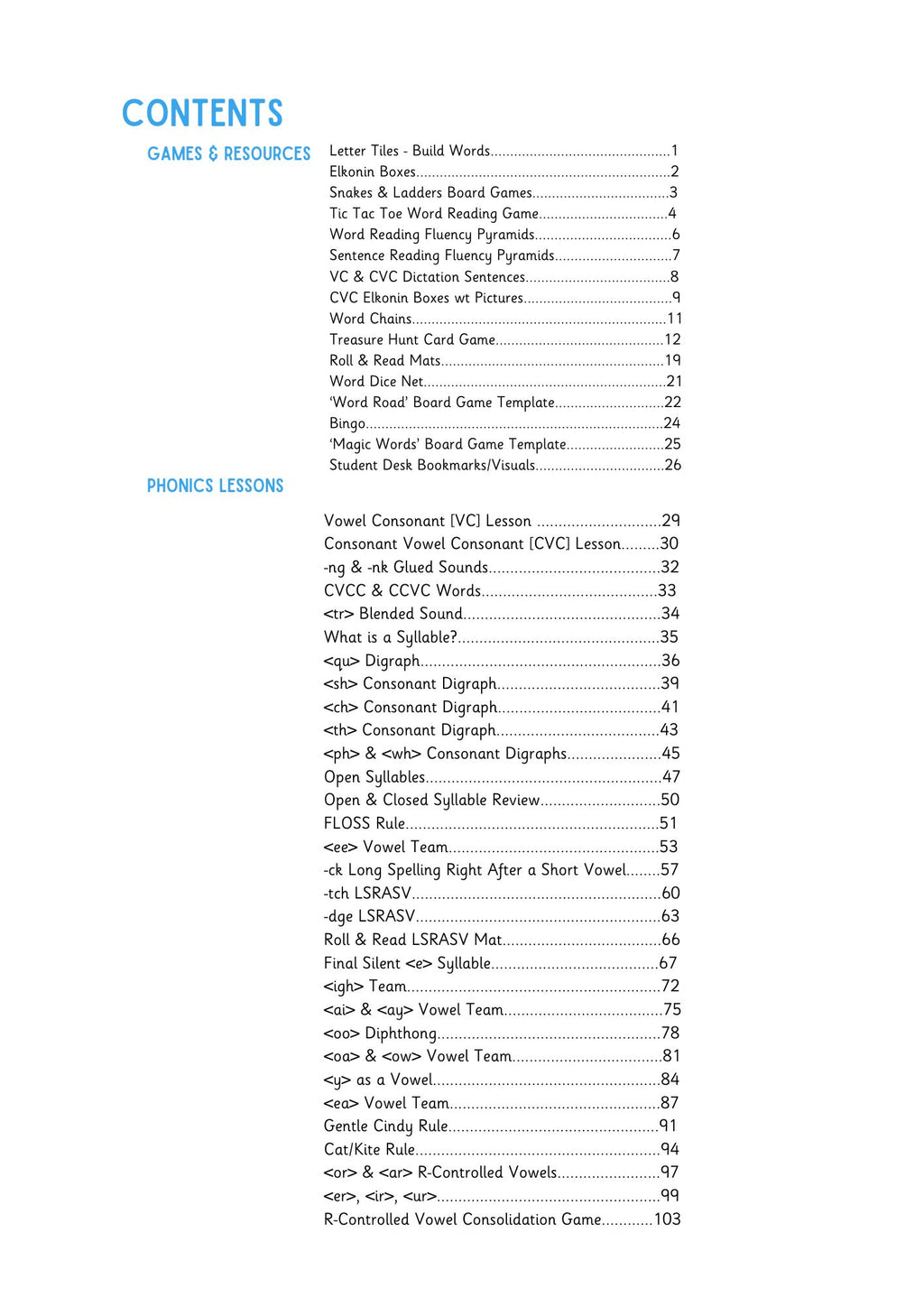 Phonics Quest Hard Copy Workbook