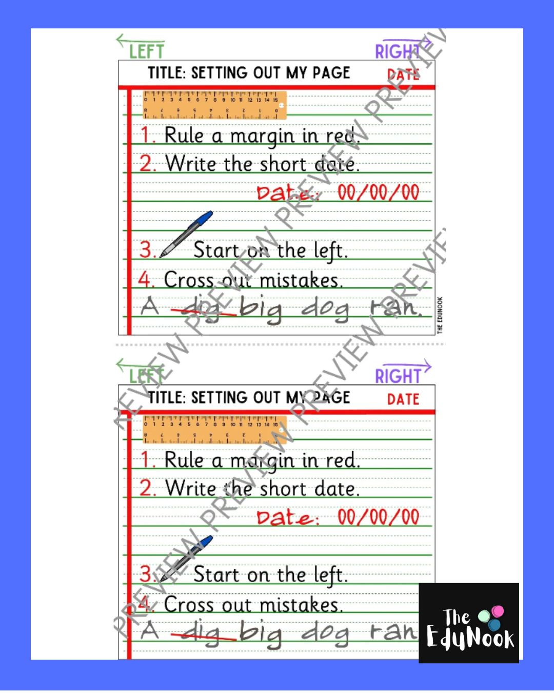 Handwriting Resource Pack