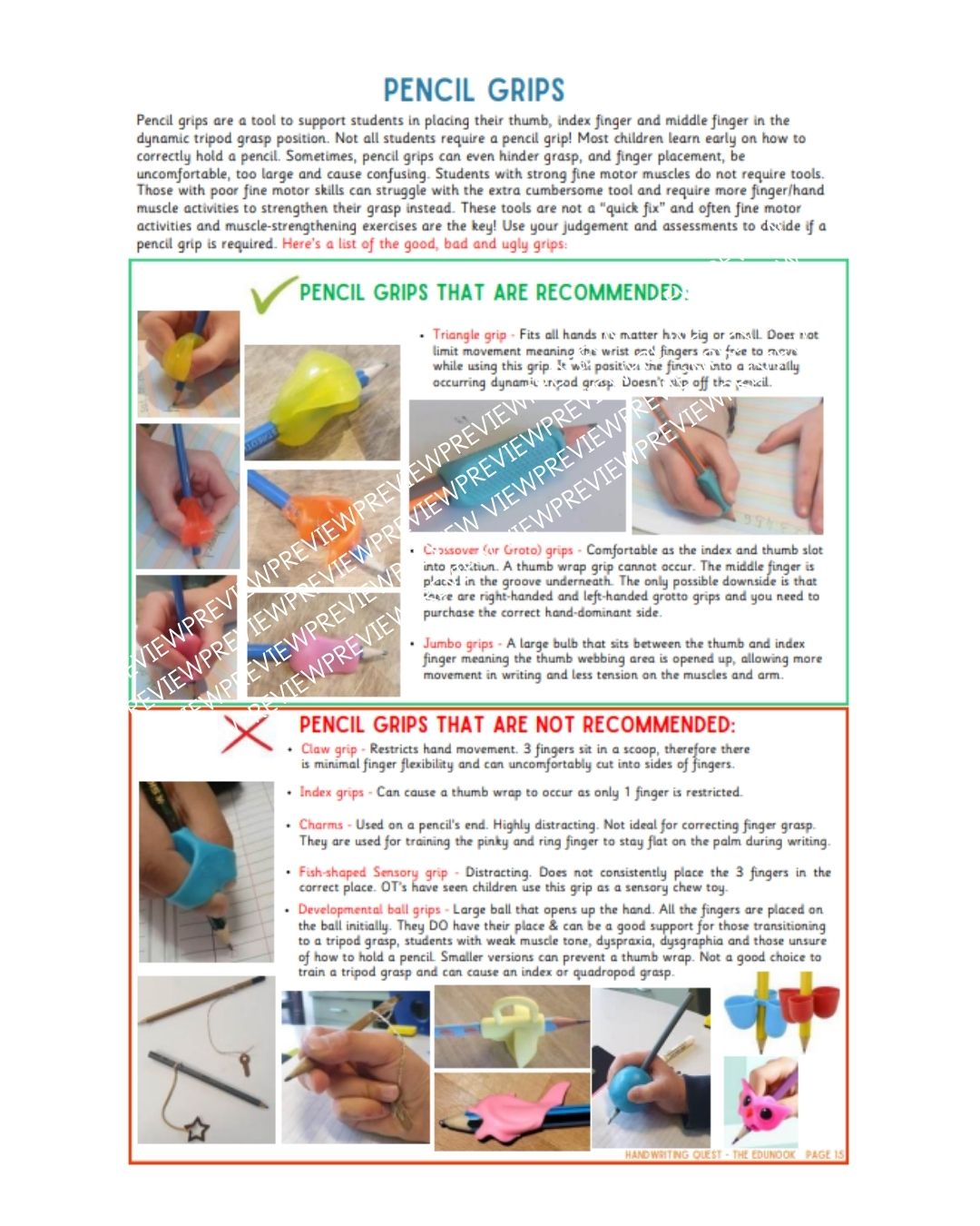 Handwriting Quest eBook