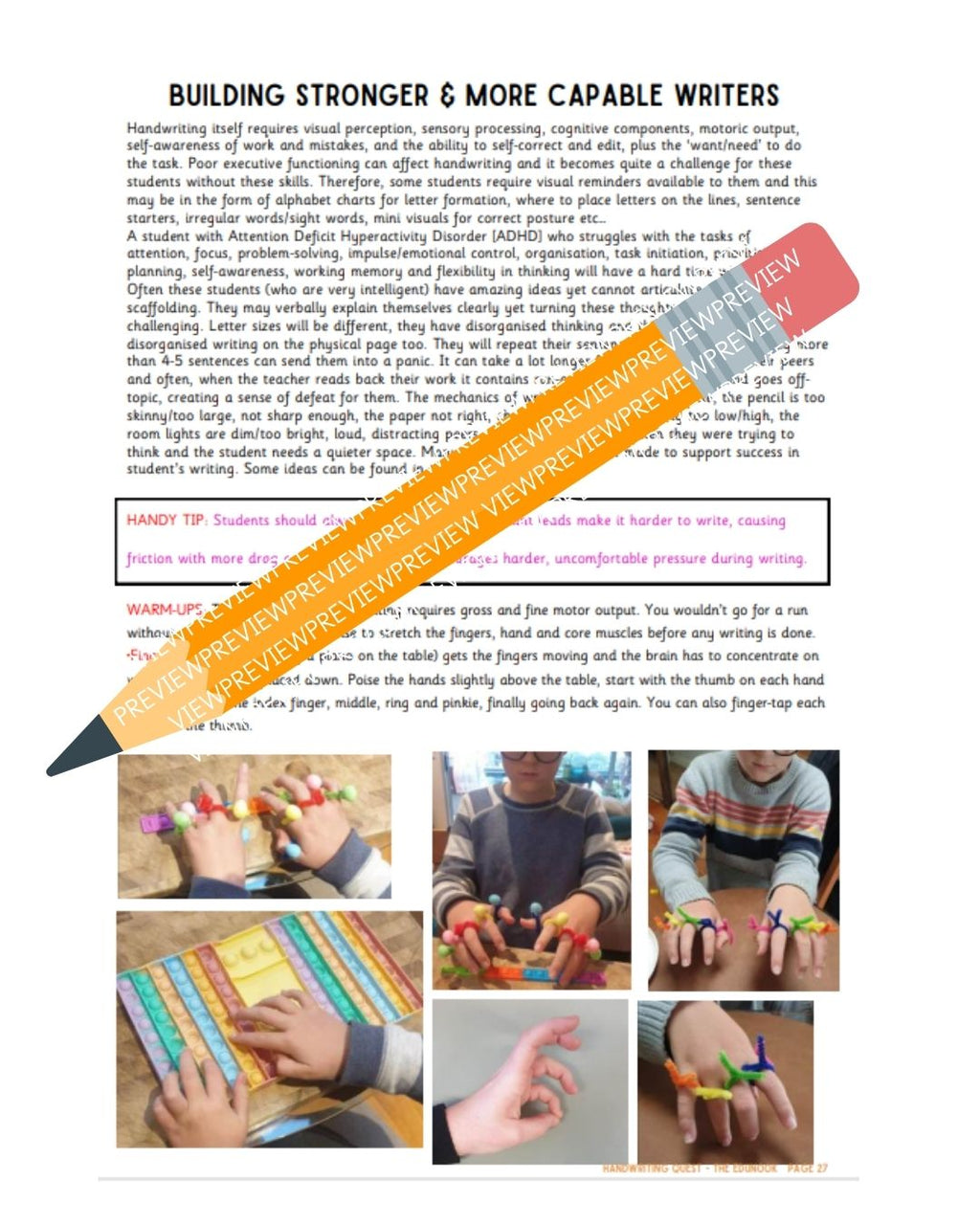 Handwriting Quest eBook