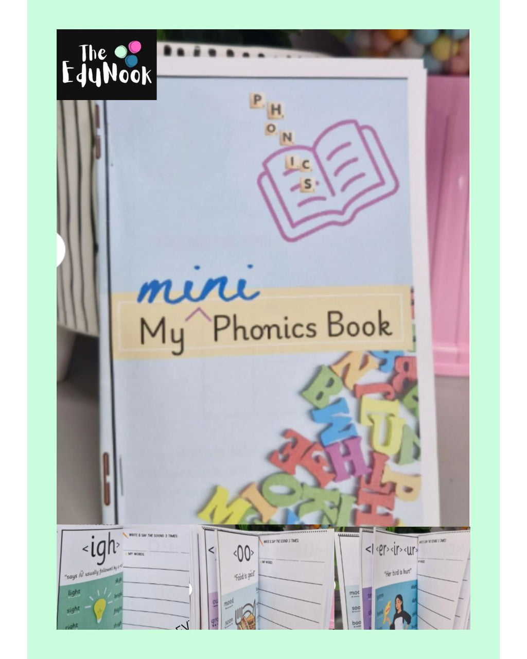 Mini Phonics Student Recording Book