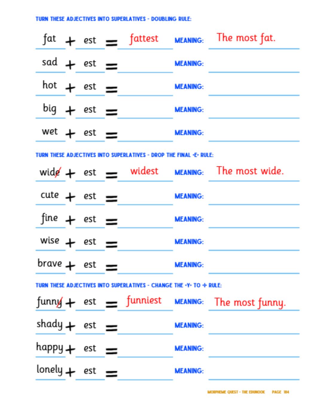 Morpheme Quest eBook