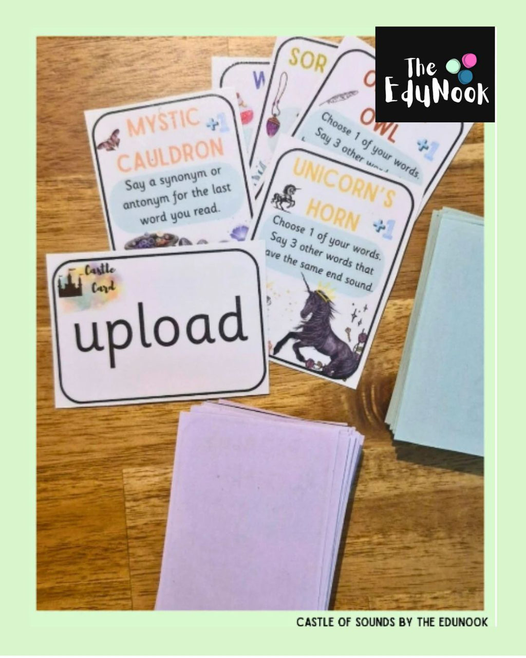 oa ow Castle of Sounds Reading Game