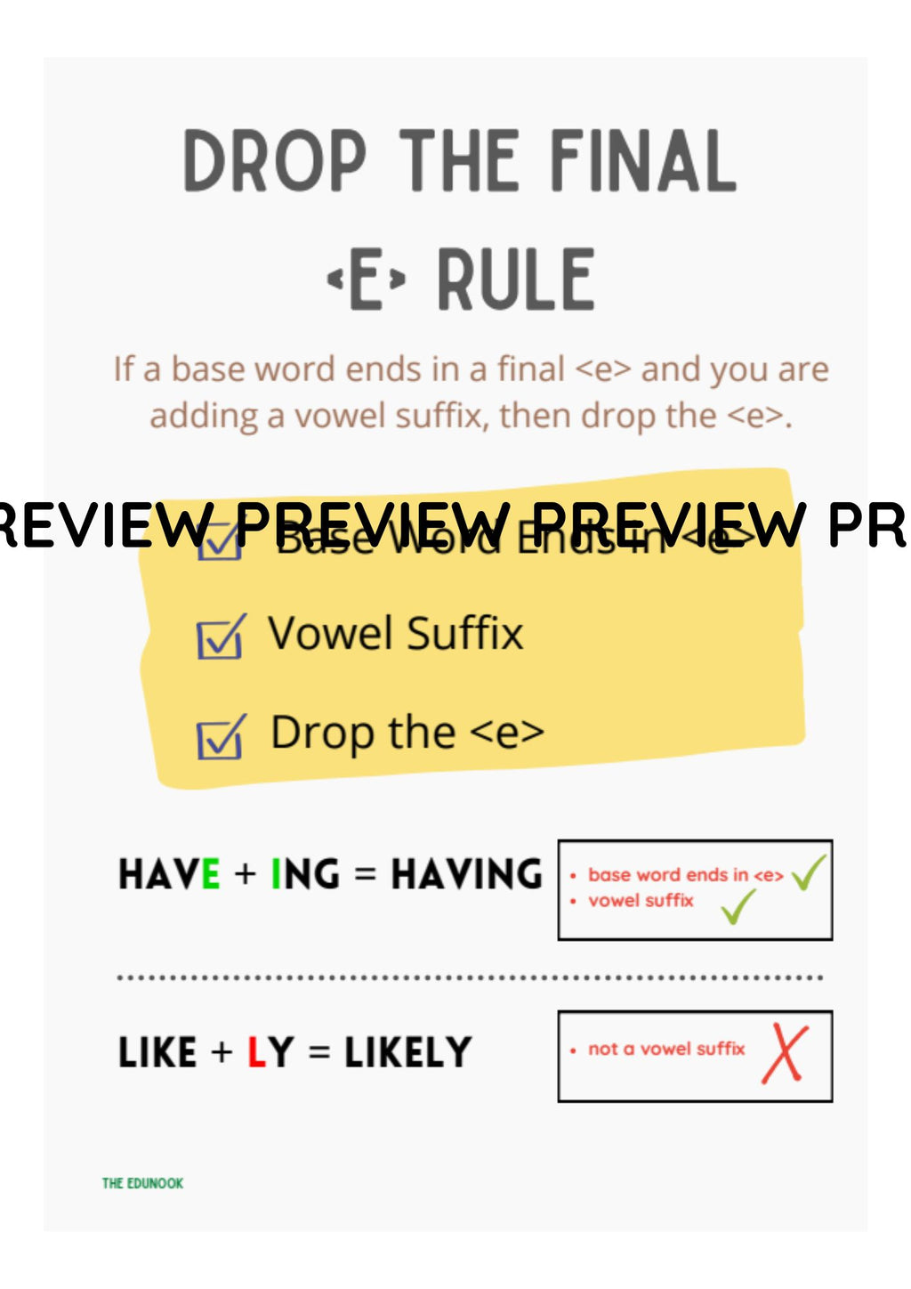 3 OG Spelling Rules Posters
