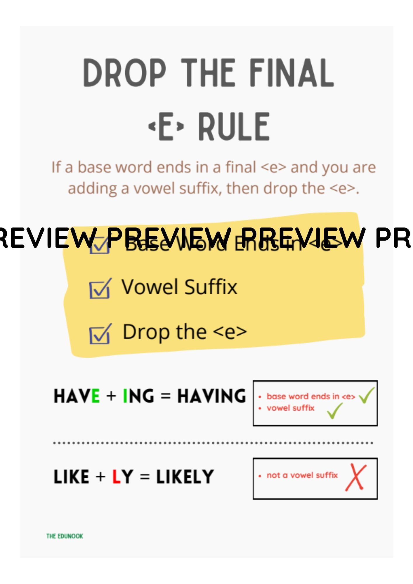 3 OG Spelling Rules Posters